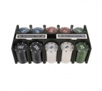 Pokerio žetonų rinkinys TexasHold