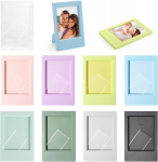 Hengbird Mini nuotraukų rėmelių rinkinys, 9 vnt., 9,2 &times; 6,1 cm, spalvingi maži nuotraukų rėmeliai, skirti Polaroid, Mini Polaroid B nuotraukų rėmelis, suderinamas su Polaroid Fujifilm Instax Mini 11/9/8 nuotraukų albumu