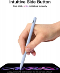 Stylus ra&scaron;iklis, skirtas Ipad 2018&ndash;2025 su Usb-c greito įkrovimo funkcija, delno atmetimo ir pakreipimo jautrumo funkcija, skirtas Ipad 11/10/9/8/7/6, Ipad Mini 7/6/5, Ipad Air M3/m2/5/4/3, I-pad Pro M4 13"/12.9"/11"