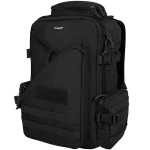 Turistinis kuprinė URBAN 33L, Texar, 7 ki&scaron;enės, kvėpuojanti nugara ir petne&scaron;os, molle sistema ir suspaudimo diržai, velcro lipdukai, juoda