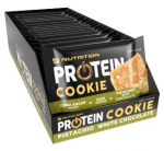Baltyminis sausainių batonėlis GO ON Protein Pistachio White Choco, 18 x 50 g