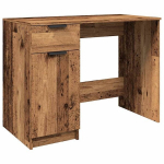Ra&scaron;omasis stalas，Biuro stalas，Kompiuterio stalas Old Wood 100x50x75 cm Inžinierinė mediena CFE7049380