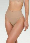 Besiūlės moteri&scaron;kos tamprės-&scaron;ortukai su modeliuojančiu efektu HI-LEG SHAPEWEAR Giulia, spalva nude