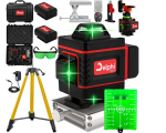 Lazerinis nivelyras 4D, 16 linijų su trikoju, professional edition