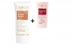Veido kremų rinkinys brandžiai odai Guinot: atspalvį suteikiantis drėkinamasis veido kremas Hydra Finish SPF15, 30 ml + Guinot Hydrazone Body Lotion 15 ml