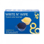 Dubenėliai plaukų dažymui Framar Limoncello Color Bowl Set 3 vnt.