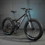 Kalnų dviratis Fatbike GYT27 26", juodas