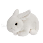 Baltas zuikutis 18cm - Beppe