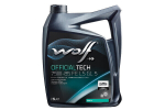 Transmisinė alyva WOLF OFFICIALTECH 75W-85 FE LS GL5 5L VW TL 52 190