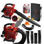 Benzininis pūstuvas ir siurblys Master Tech 4in1, su smulkintuvu