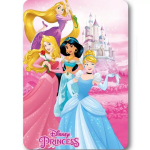 Disney Princess vaikų pledas, 100&times;140 cm