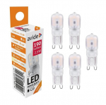 LED lemputė Avide, 2.5W G9 4000K 5vnt