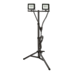 LED prožektorius ant trikojo stovo 2 * 50 W, IP65