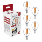 LED lemputė Avide 6.5W E14 2700K 5vnt