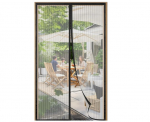 Sailimay magnetinis durų tinklelis nuo uodų 90x215 cm, juodas