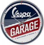 SIENINIS LAIKRODIS &raquo;Vespa - Garage&laquo;, Nostalgic-Art