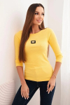 Moteri&scaron;ka geltona palaidinė Carla 64672-70641-Universalus
