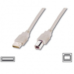 LogiLink OCU0008, USB-A/USB-B, 3 m