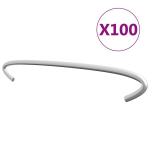 Kabliai gabionams, 100vnt., galvanizuotas plienas, 20cm