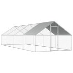 Lauko narvas vi&scaron;čiukams, 2,75x8x2 m, galvanizuotas plienas