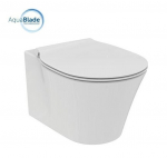 Pakabinamas klozetas Ideal Standard WC Connect Air Aquablade, su lėtai nusileidžiančiu dangčiu E005401 / E036601