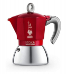 Itali&scaron;kas kavos virimo aparatas - BIALETTI - NEW MOKA INDUCTION - 6 puodeliai - 0,28 L - Raudona