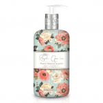 Skystas rankų muilas Baylis & Harding Royale Garden Peach Peony & Jasmine, 500 ml