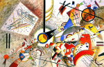 Dėlionė 1000 dalių: Kandinsky: Judanti akvarelė