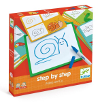 Kūrybinis pie&scaron;imo rinkinys Djeco step by step Animo and Co DJ08319