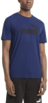 Mar&scaron;kinėliai vyrams Puma Ess Logo Tee Elektro Blue, mėlyni