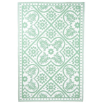 Esschert Design lauko kilimas, 182x122 cm, žalios ir baltos spalvos