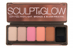 Makiažo paletė BYS Sculpt & Glow, 18 g