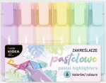 Pasteliniai žymekliai 6 spalvų, Kidea