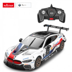 Radijo bangomis valdomas, sudedamas automodelis Rastar 1:18 BMW M8 GTE, 97200