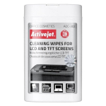 Activejet LCD/TFT valymo servetėlės AOC-302, 100 vnt