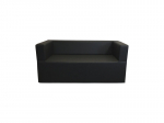 Sofa Wood Garden New Bergamo 156 Premium, juoda