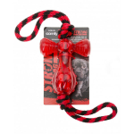 Comfy žaislas Strong Dog plaktukas+virvė 6,5 cm