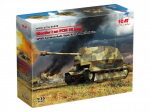 Klijuojamas modelis ICM 35339 Marder I on FCM 36 base 1/35