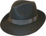 Skrybėlė vyrams ir moterims Fedora
