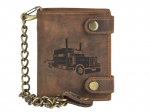 Odinis dėklas vyrams GreenBurry Vintage 1796A -Truck-25