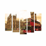 Penkių dalių reprodukcija Londonas