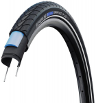 Padanga 28" Schwalbe Marathon Plus HS 348 Perf Wired 47-622 / 28x1.75 Black-Reflex
