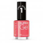 Gelinis nagų lakas Rimmel Super Gel Nail Polish, 032 Coctail Passion