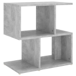 Naktinė spintelė, 50x30x51,5 cm, pilka
