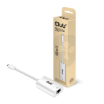 Adapteris CLUB3D USB3.2 Gen1 Type-C to Gigabit Ethernet M/F