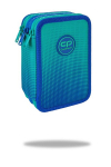 Forminis trijų skyrių penalas su priedais CoolPack Jumper 3 Gradient Ocean E67509
