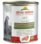 Almo Nature HFC Natural ėdalas katėms su vi&scaron;tiena ir krevetėmis, 280 g