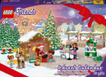 LEGO Friends 41706 Advento kalendorius 2022 m., Žaislas ir mini figūrėlės, Kalėdų dovana vaikams