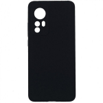 &bdquo;Evelatus Xiaomi 12 Pro Premium Soft Touch&ldquo; silikono dėklas juodas