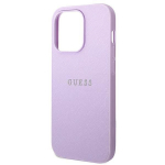 Guess GUHCP14XPSASBPU iPhone 14 Pro Max 6.7 purple / purple Saffiano Strap